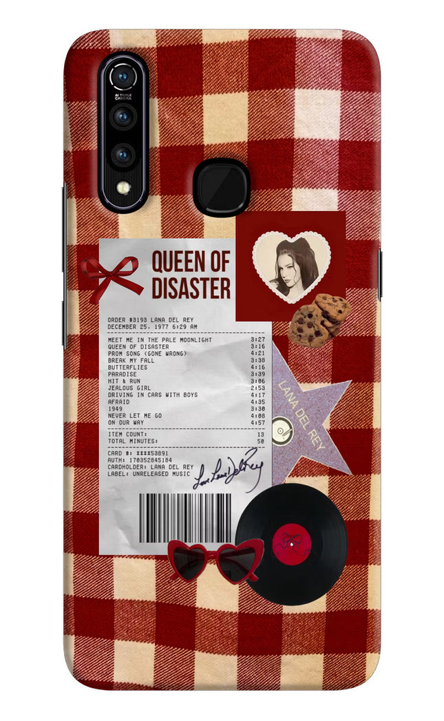 Queen of Disaster Vivo Z1 Pro Hard Case Back Cover by Casekaro