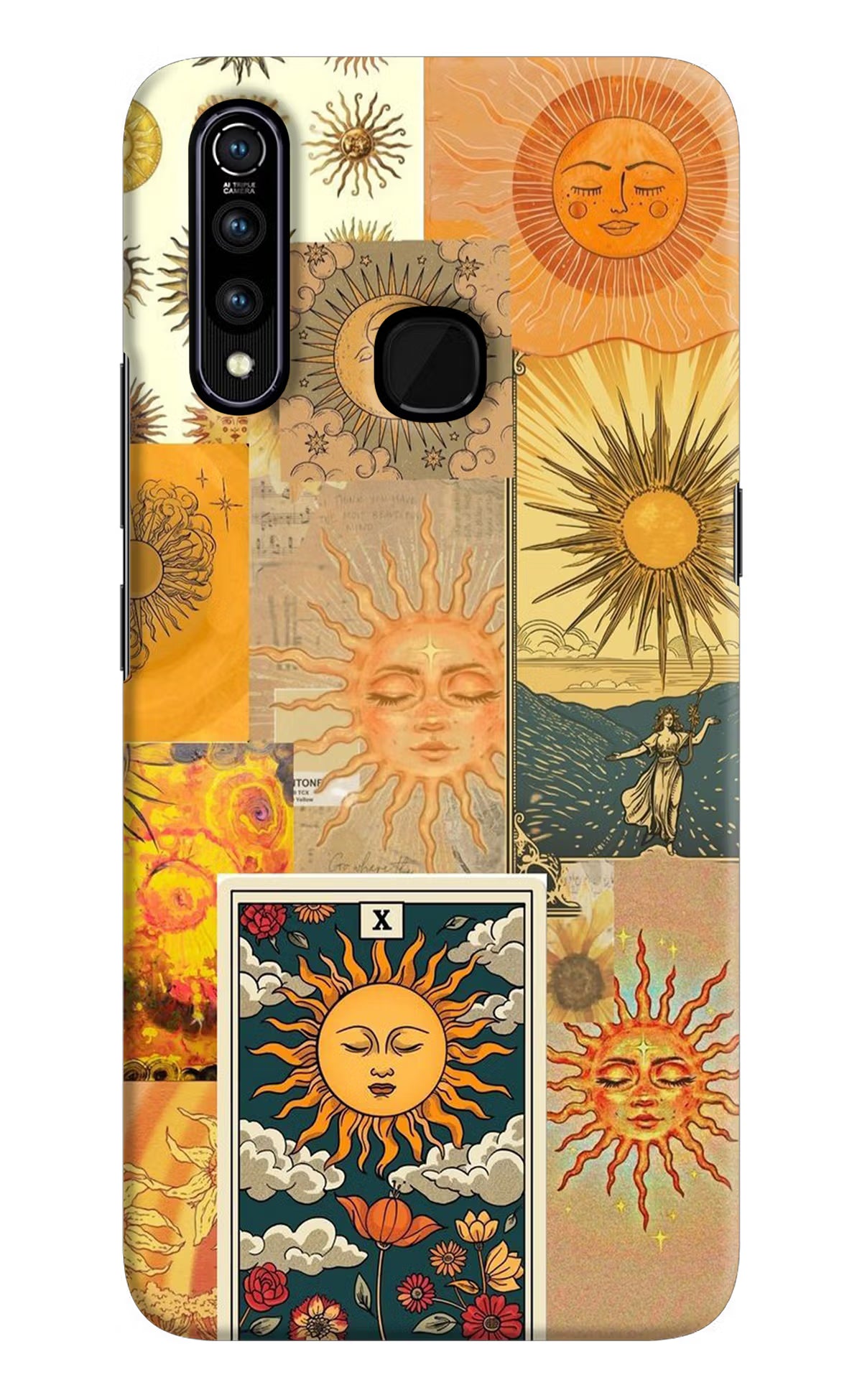 Sun Vivo Z1 Pro Hard Case Back Cover by Casekaro