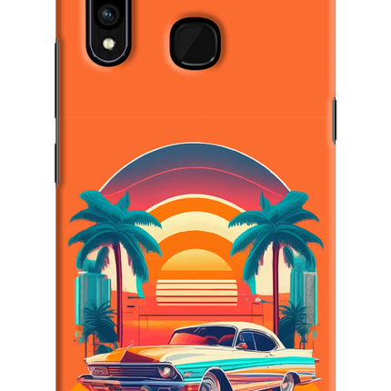 Palm Drive 80s Vivo Z1 Pro Hard Case Back Cover by Casekaro