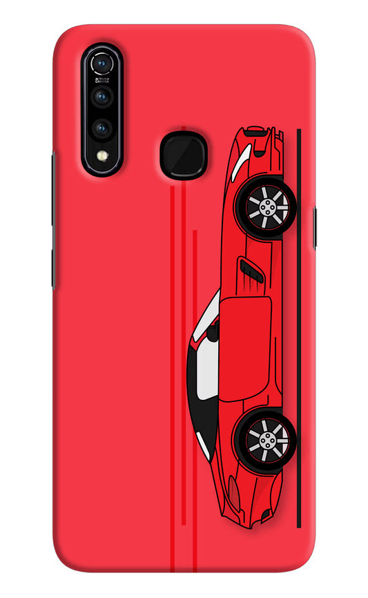 Red Velocity Vivo Z1 Pro Hard Case Back Cover by Casekaro