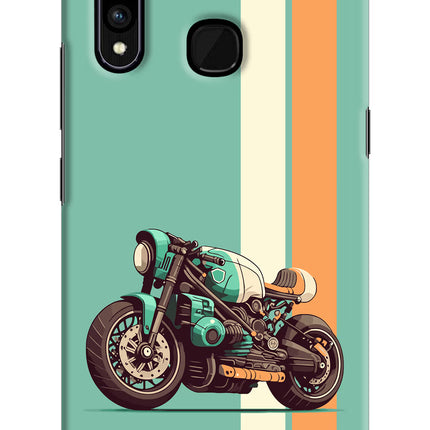 Striped Moto Drift Vivo Z1 Pro Hard Case Back Cover by Casekaro