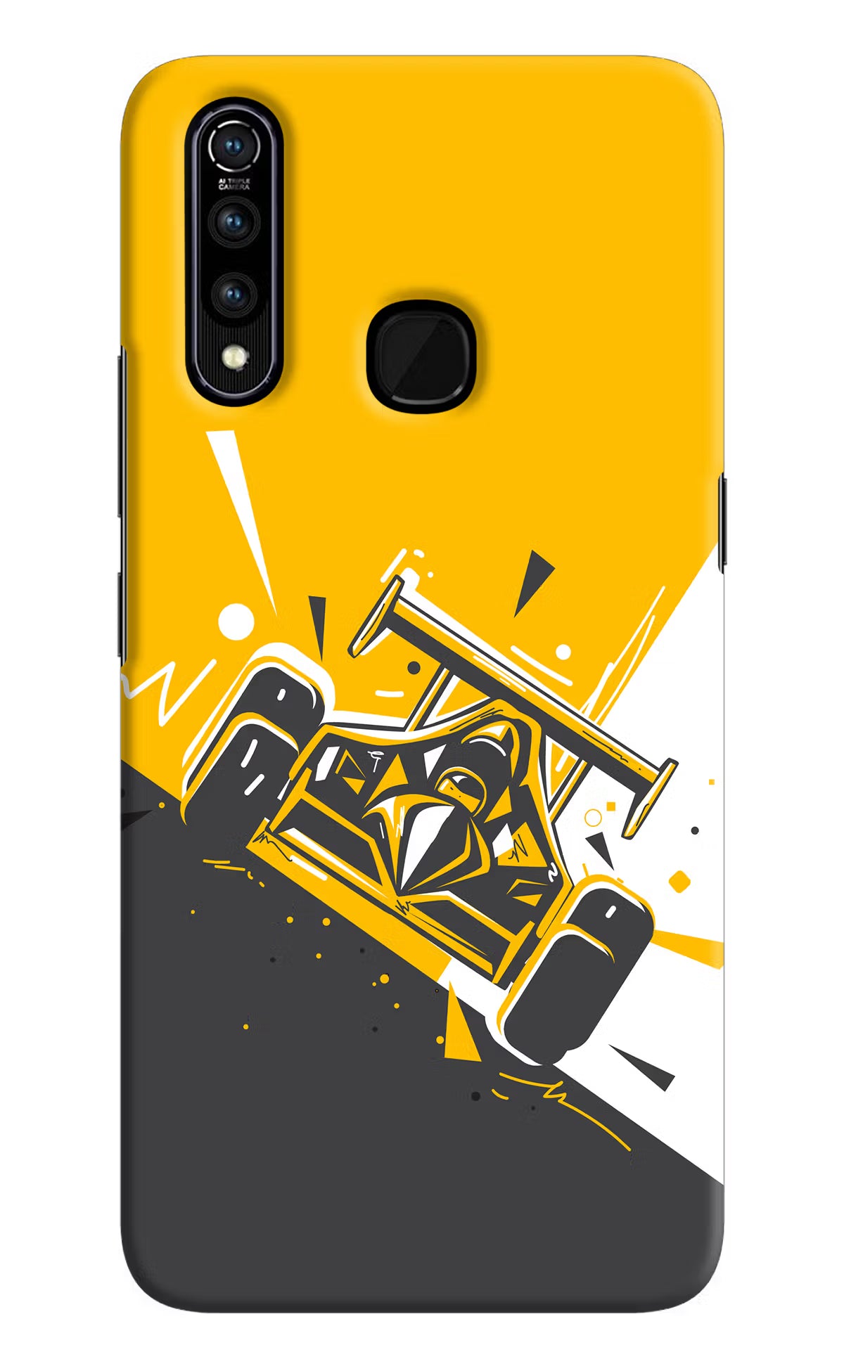 Track King Vivo Z1 Pro Hard Case Back Cover by Casekaro