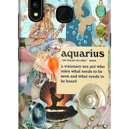 Aquarius Zodiac Vivo Z1 Pro Hard Case Back Cover by Casekaro