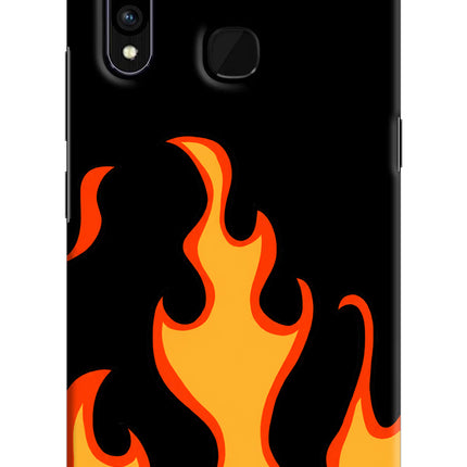 Fired Up – Black Vivo Z1 Pro Hard Case Back Cover by Casekaro