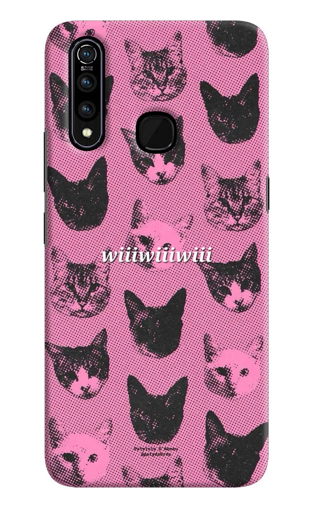 Pink Cats Vivo Z1 Pro Hard Case Back Cover by Casekaro