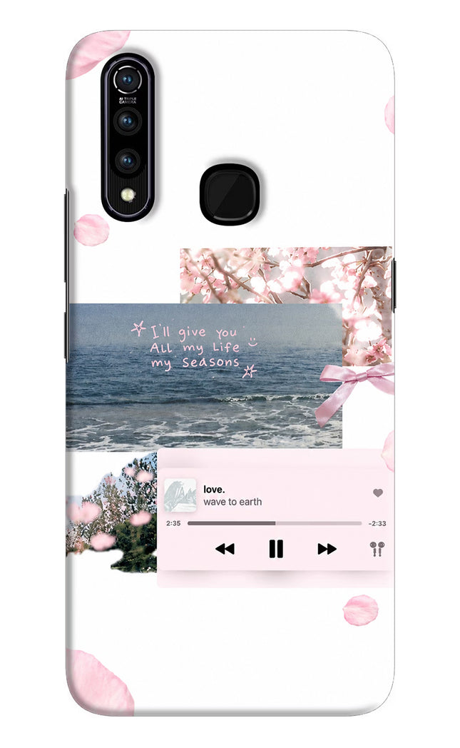 Wave to earth Vivo Z1 Pro Hard Case Back Cover by Casekaro