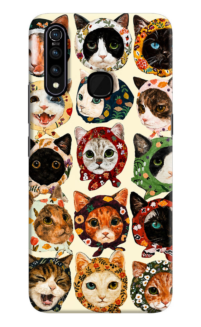 Cool Cat Vivo Z1 Pro Hard Case Back Cover by Casekaro