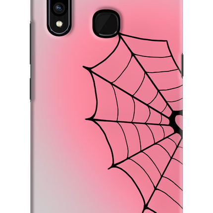 Pink Web Vivo Z1 Pro Hard Case Back Cover by Casekaro