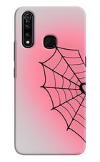 Pink Web Vivo Z1 Pro Hard Case Back Cover by Casekaro
