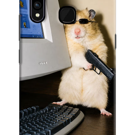 Hacker Hamster Vivo Z1 Pro Hard Case Back Cover by Casekaro