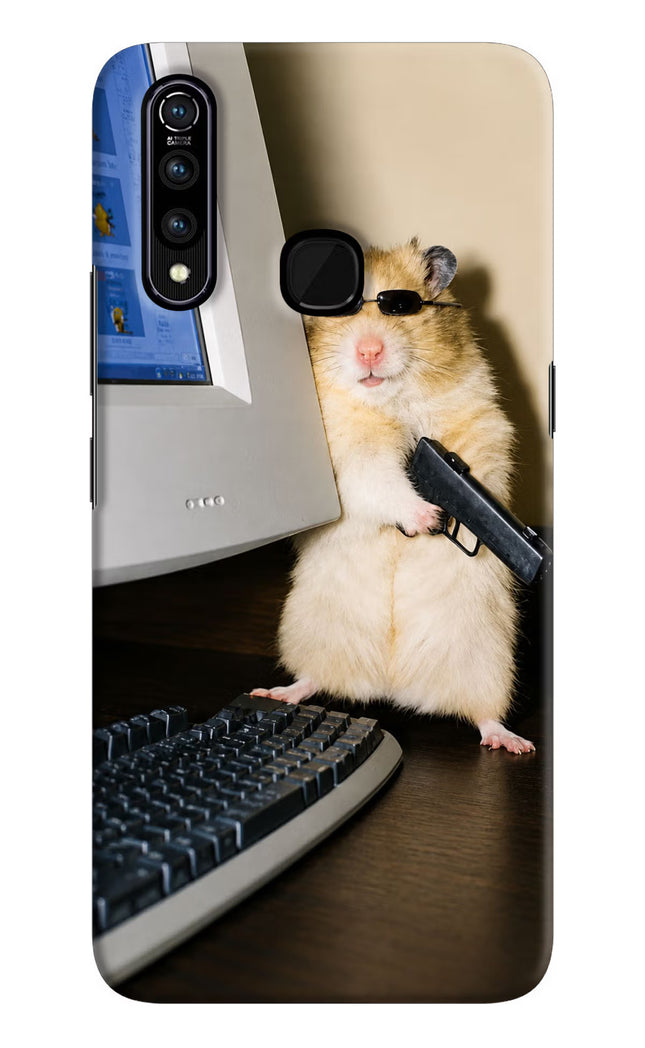 Hacker Hamster Vivo Z1 Pro Hard Case Back Cover by Casekaro