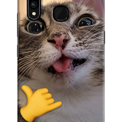 Silly Cat Call Vivo Z1 Pro Hard Case Back Cover by Casekaro