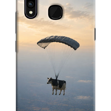 Skydiving Cow Vivo Z1 Pro Hard Case Back Cover by Casekaro