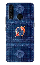 Koi Blue Vivo Z1 Pro Hard Case Back Cover by Casekaro