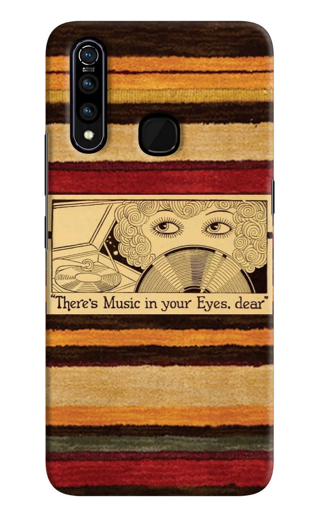 Vinyl Stripes Vivo Z1 Pro Hard Case Back Cover by Casekaro