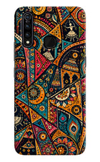 Folk Print Vivo Z1 Pro Hard Case Back Cover by Casekaro