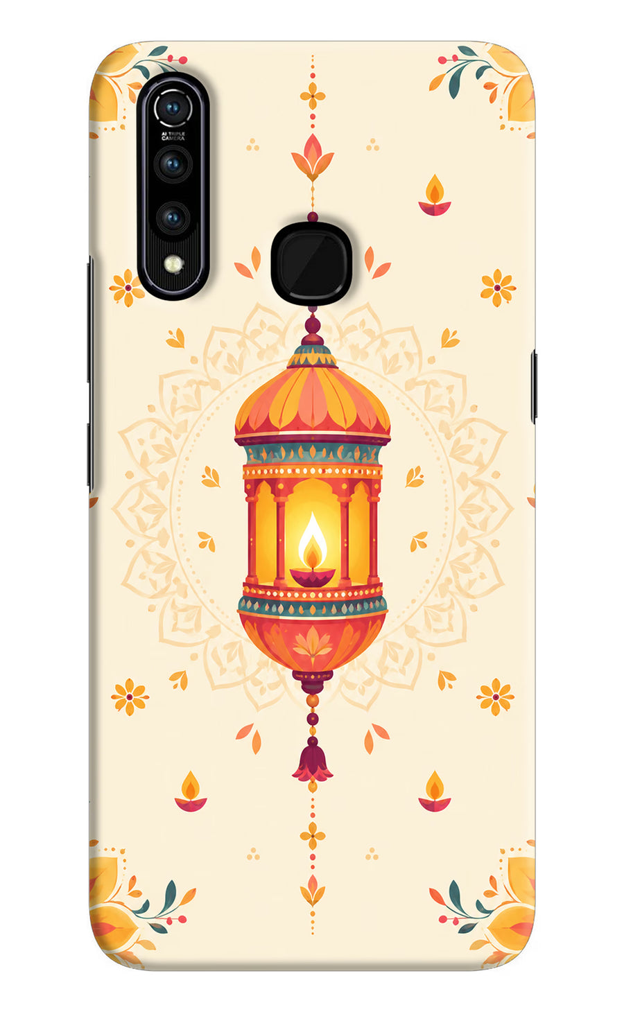Golden Lantern Vivo Z1 Pro Back Cover, Hard case