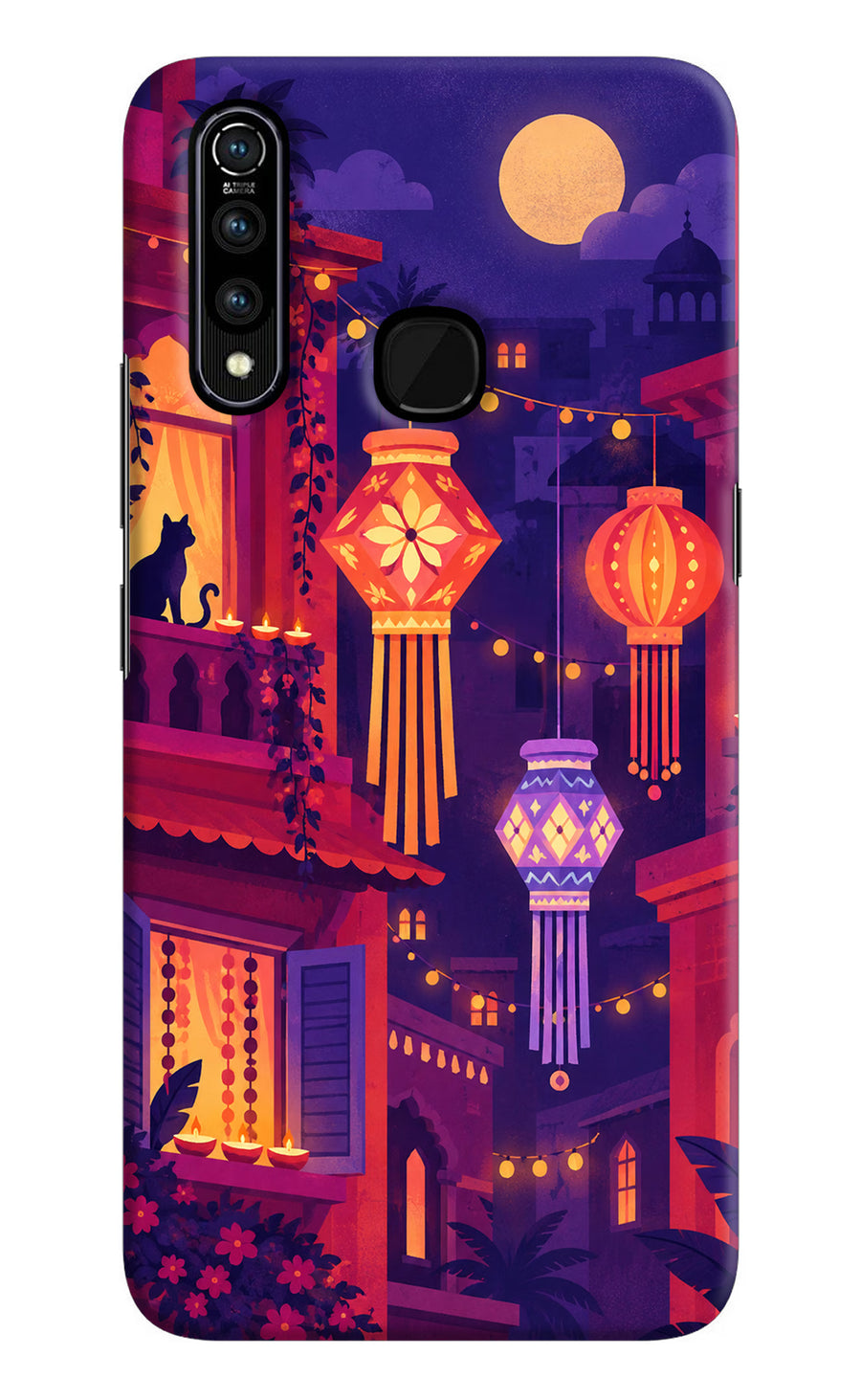 Lantern Lane Vivo Z1 Pro Back Cover, Hard case
