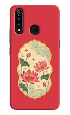 Pink Lotus Vivo Z1 Pro Hard Case Back Cover by Casekaro
