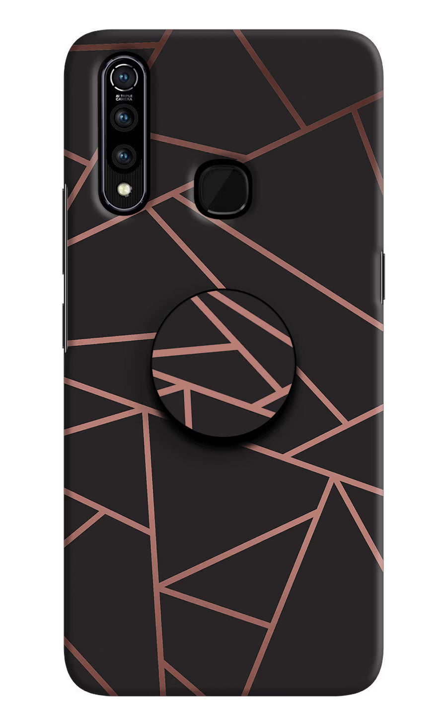 Geometric Pattern Vivo Z1 Pro Pop Case, Hard case
