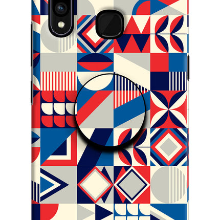 Colorful Pattern Vivo Z1 Pro Pop Case by Casekaro