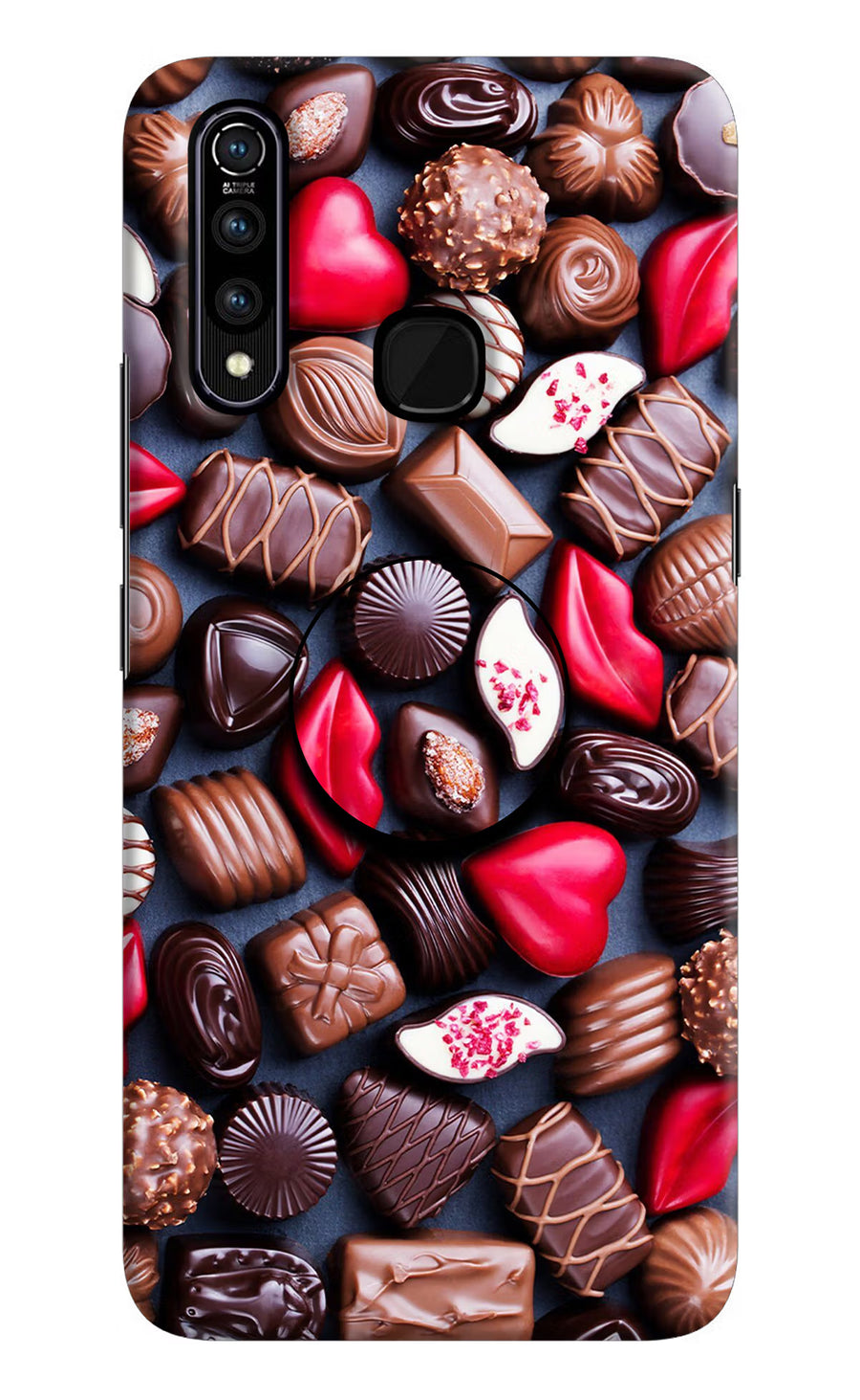 Chocolates Vivo Z1 Pro Pop Case, Hard case
