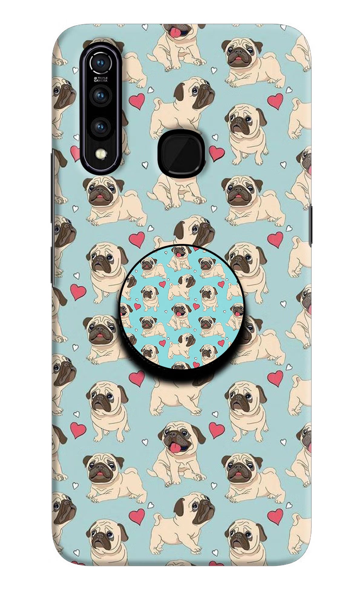 Pug Dog Vivo Z1 Pro Pop Case by Casekaro