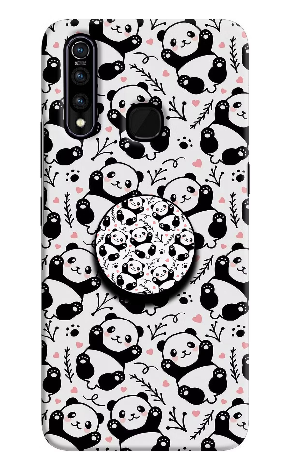 Cute Panda Vivo Z1 Pro Pop Case by Casekaro