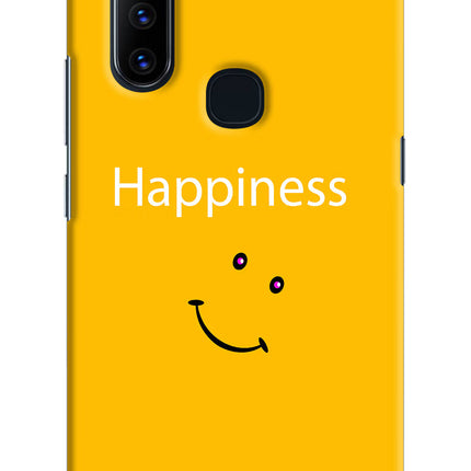 Happiness With Smiley Vivo V15 Hard Case Back Cover by Casekaro