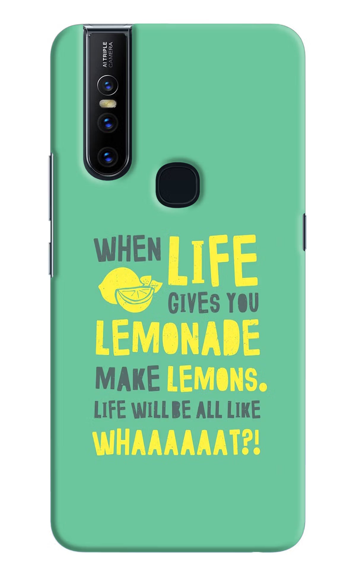 Quote Vivo V15 Hard Case Back Cover by Casekaro