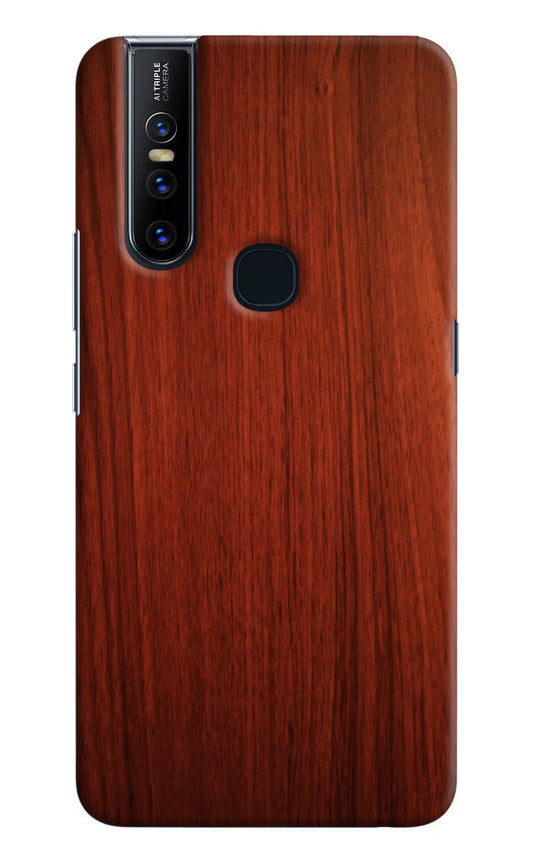 Wooden Plain Pattern Vivo V15 Hard Case Back Cover by Casekaro