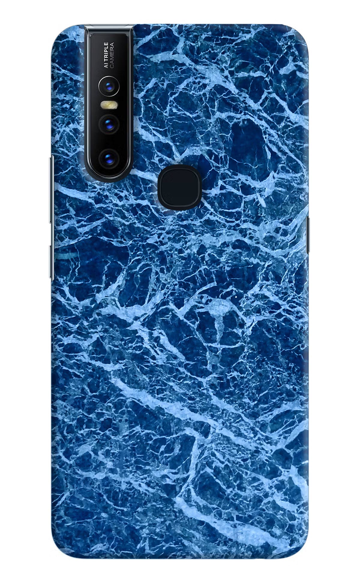 Blue Marble Vivo V15 Hard Case Back Cover by Casekaro
