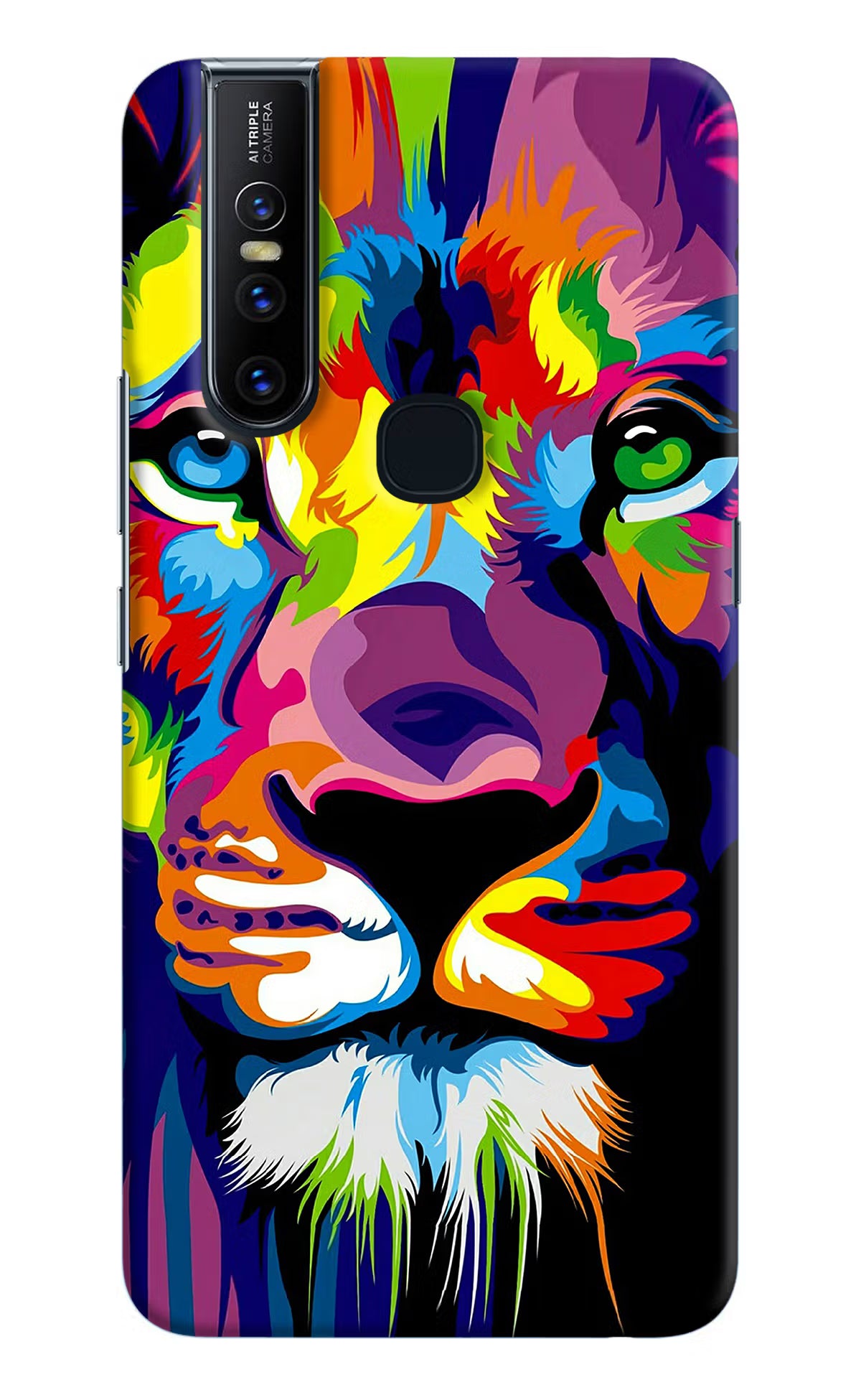 Lion Vivo V15 Hard Case Back Cover by Casekaro