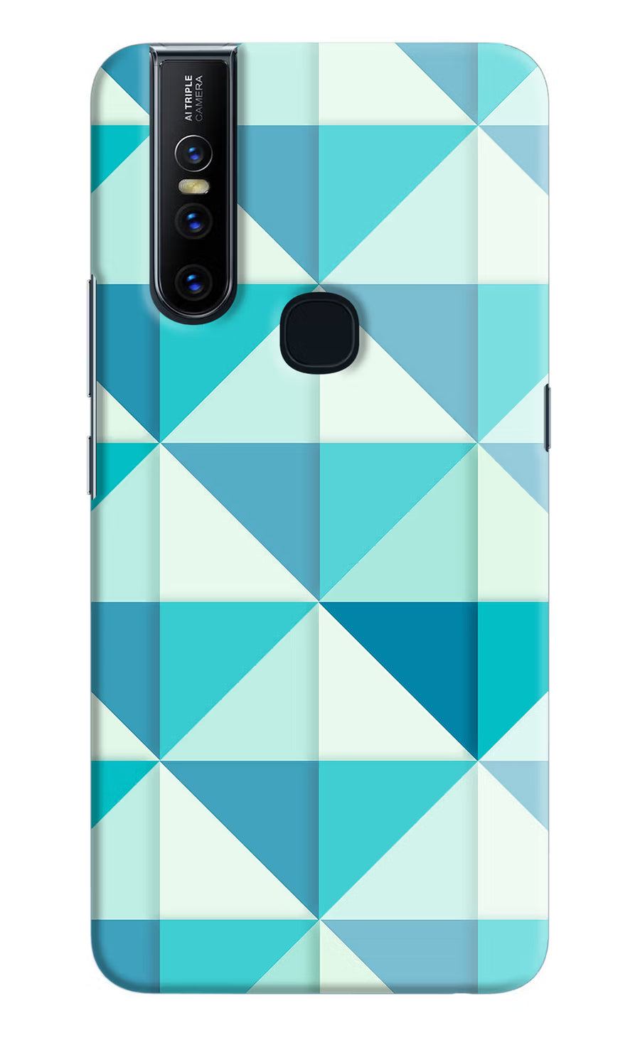Abstract Vivo V15 Back Cover, Hard case