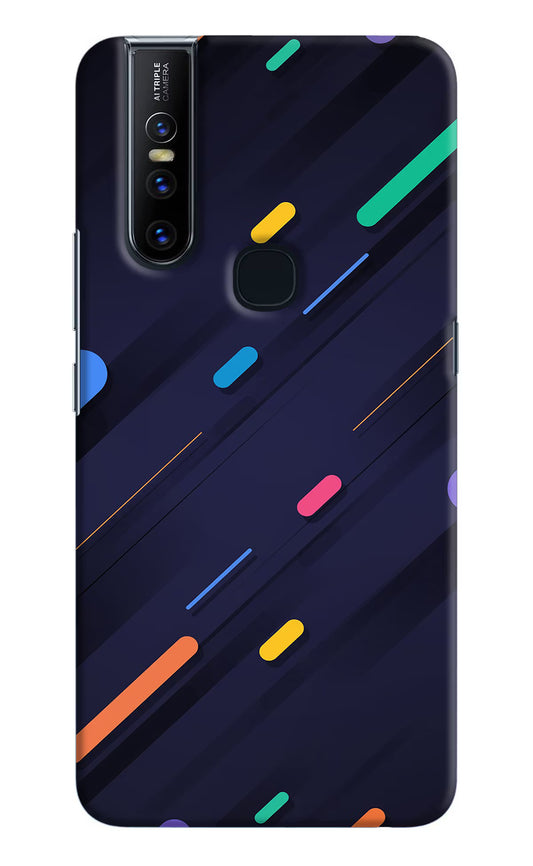 Abstract Design Vivo V15 Hard Case Back Cover by Casekaro
