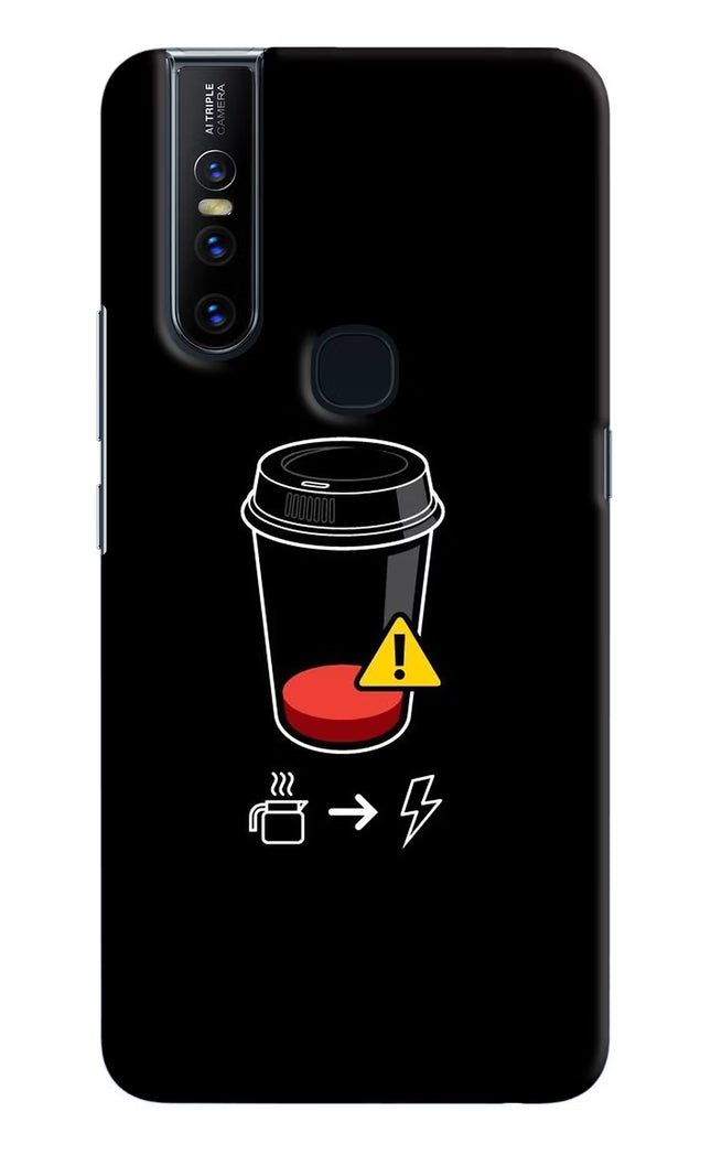 Coffee Vivo V15 Hard Case Back Cover by Casekaro