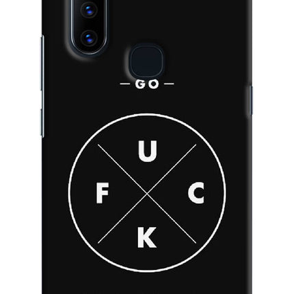 Go Fuck Yourself Vivo V15 Hard Case Back Cover by Casekaro