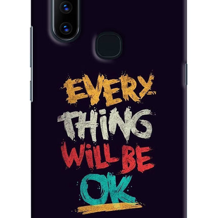 Everything Will Be Ok Vivo V15 Hard Case Back Cover by Casekaro