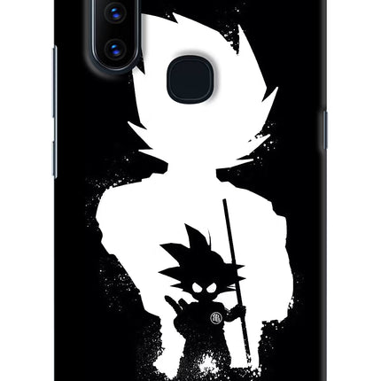 Goku Shadow Vivo V15 Hard Case Back Cover by Casekaro