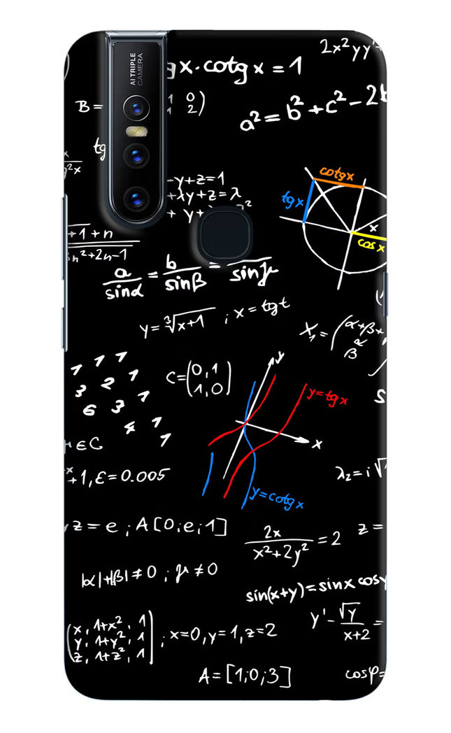 Mathematics Formula Vivo V15 Hard Case Back Cover by Casekaro