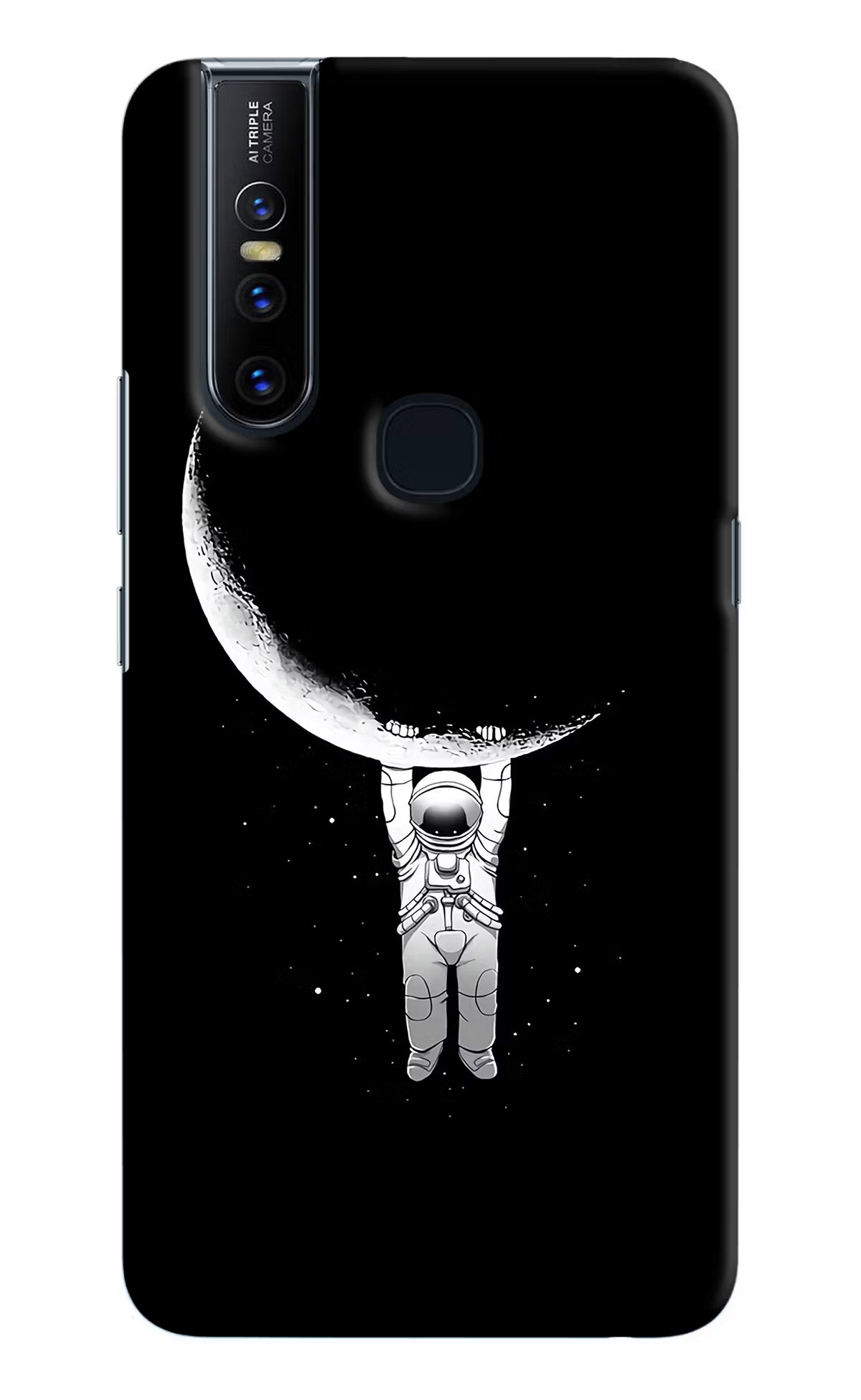 Moon Space Vivo V15 Hard Case Back Cover by Casekaro