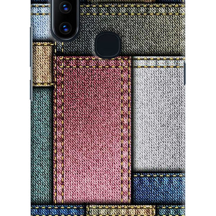 Multicolor Jeans Vivo V15 Hard Case Back Cover by Casekaro