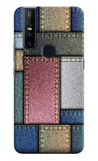 Multicolor Jeans Vivo V15 Hard Case Back Cover by Casekaro