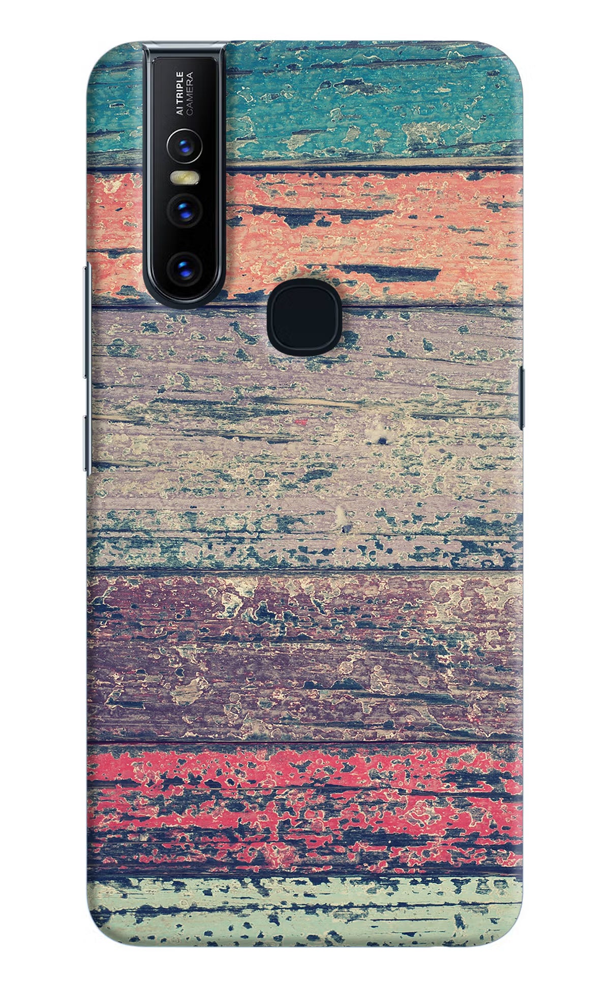 Colourful Wall Vivo V15 Hard Case Back Cover by Casekaro