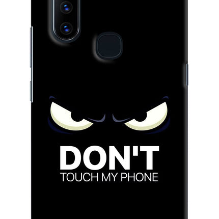 Don'T Touch My Phone Vivo V15 Hard Case Back Cover by Casekaro