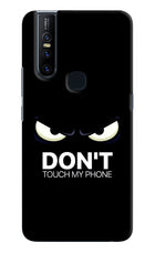 Don'T Touch My Phone Vivo V15 Hard Case Back Cover by Casekaro