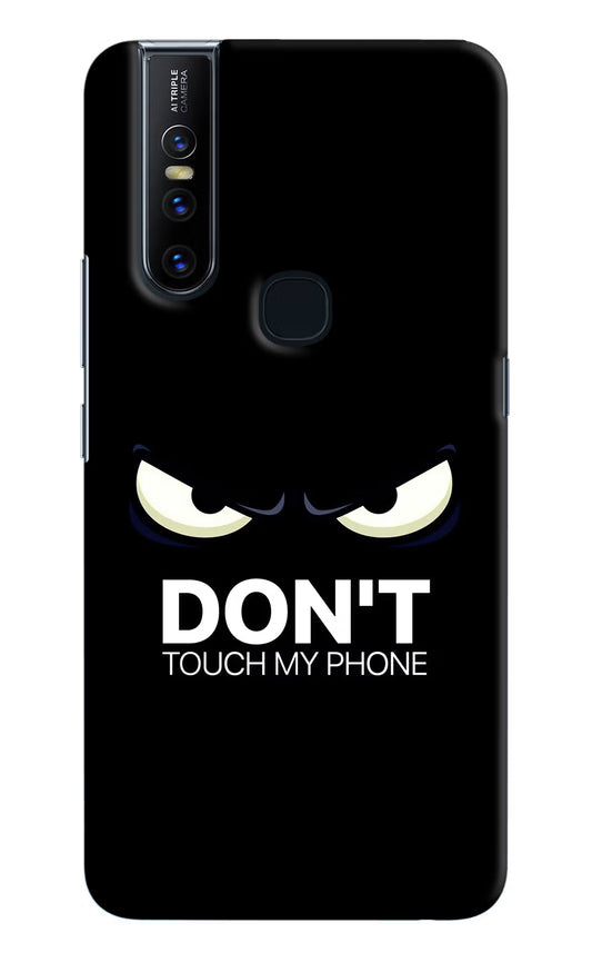 Don'T Touch My Phone Vivo V15 Hard Case Back Cover by Casekaro