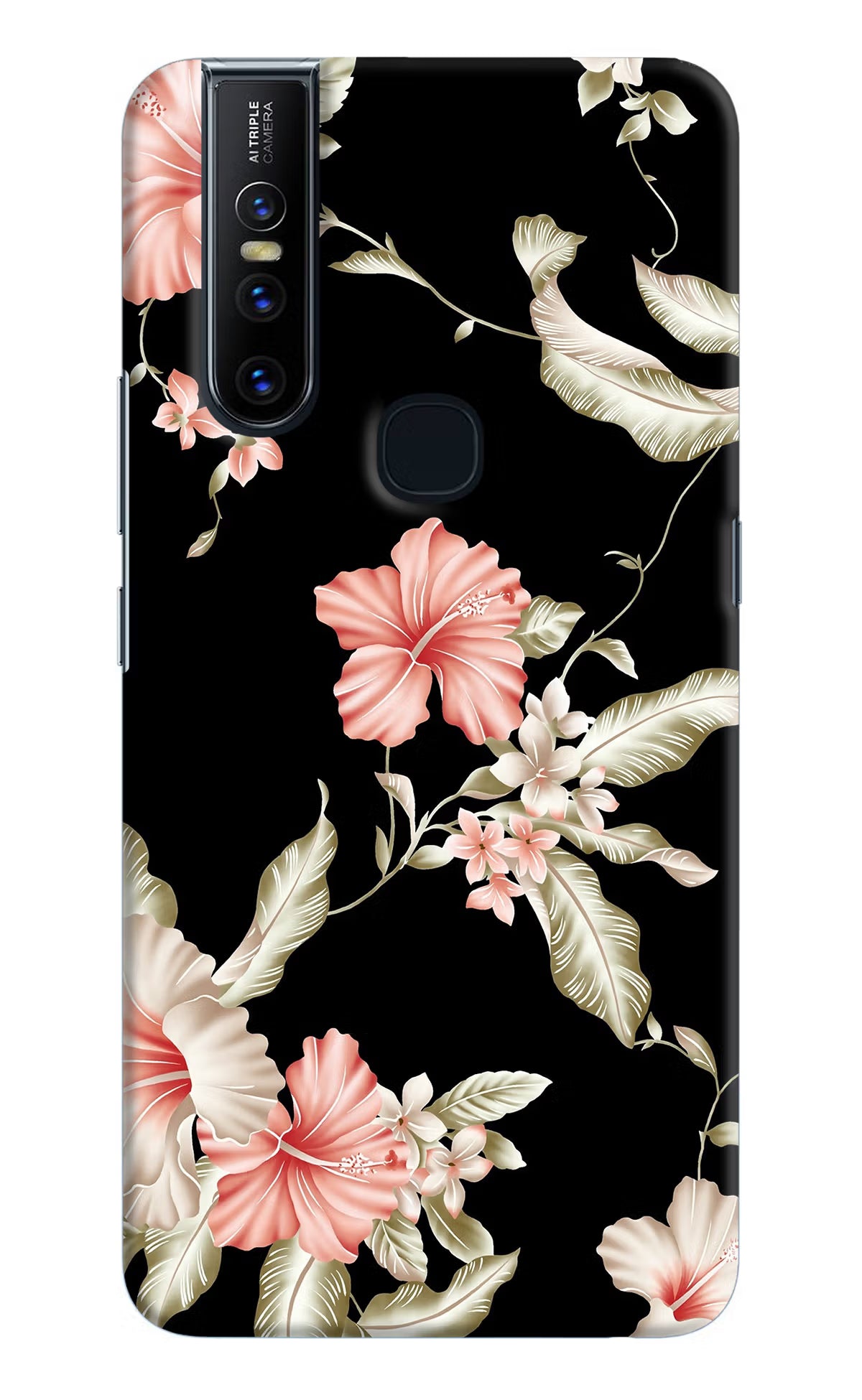 Flowers Vivo V15 Hard Case Back Cover by Casekaro