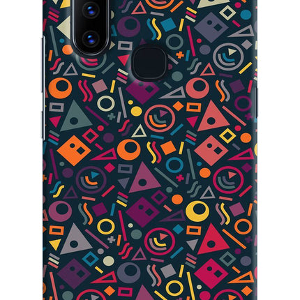 Geometric Abstract Vivo V15 Hard Case Back Cover by Casekaro