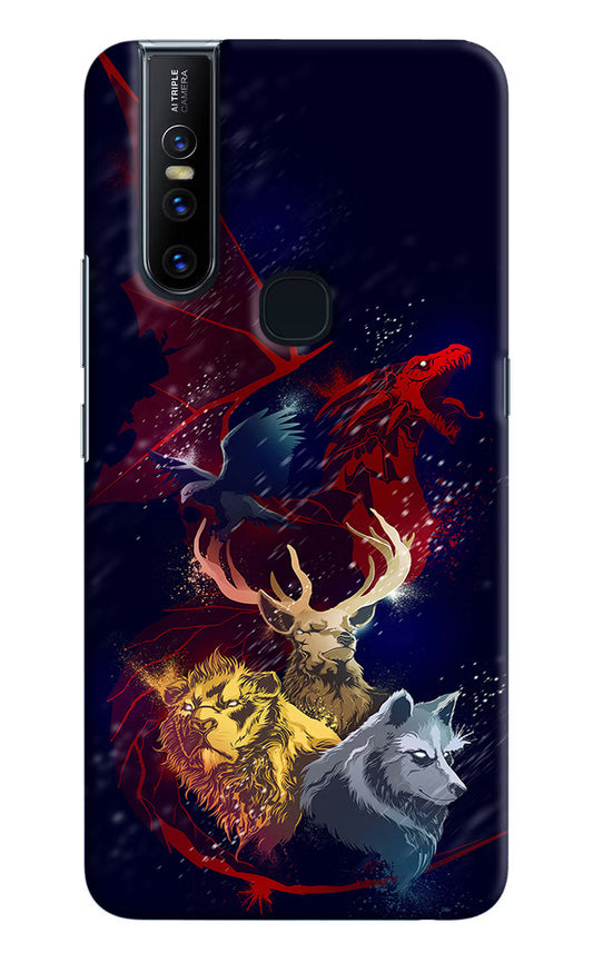 Game Of Thrones Vivo V15 Hard Case Back Cover by Casekaro